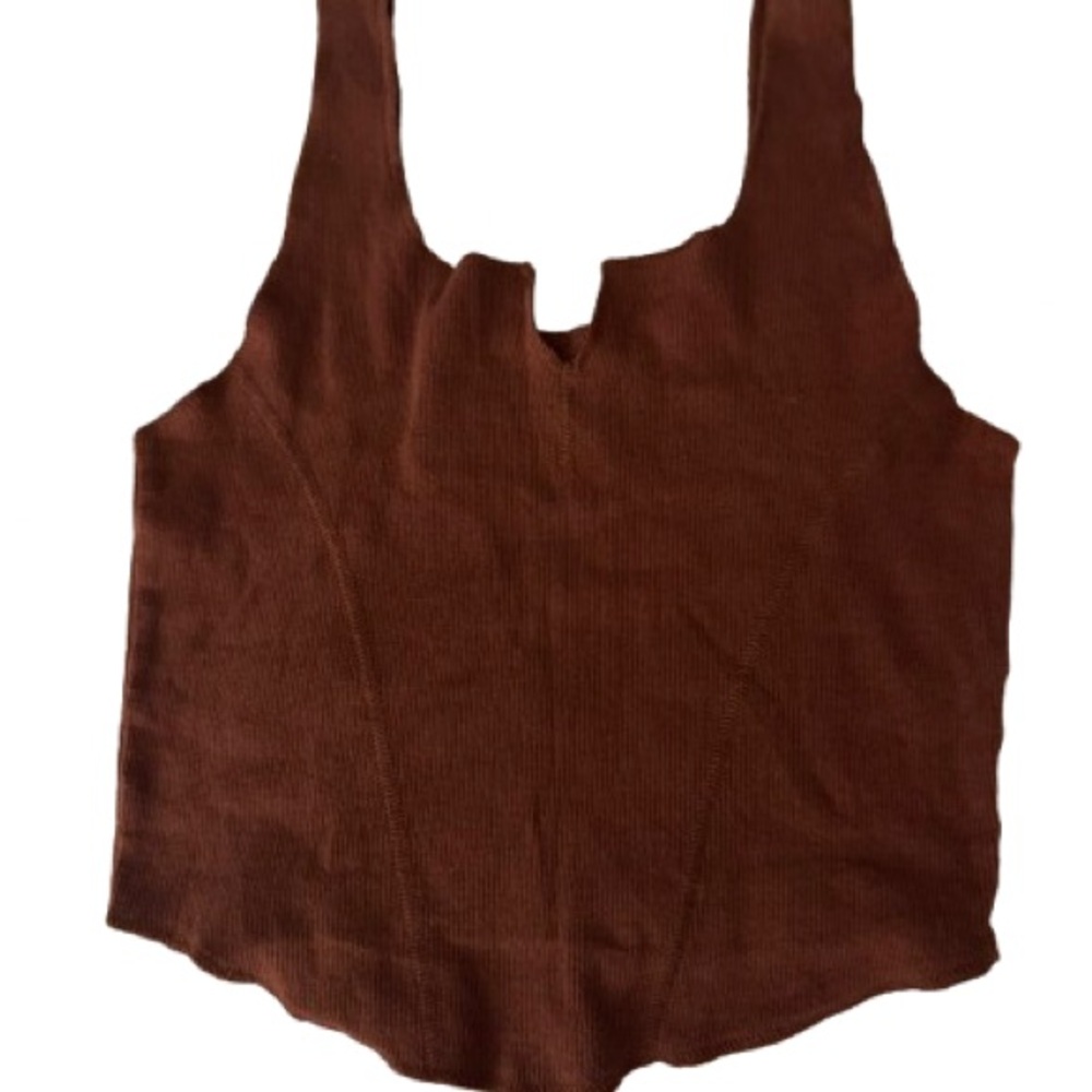 PacSun Chocolate Brown Tank Top